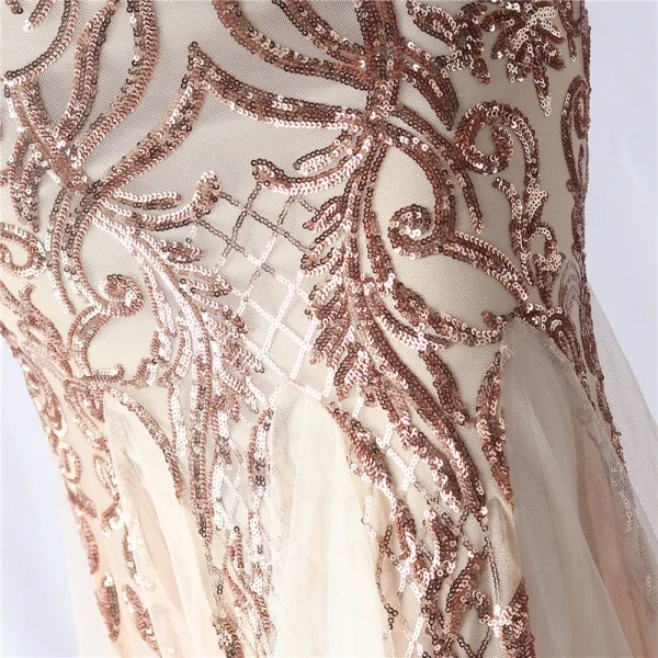 White Pink Red Golden Dresses With Crystals And Stones Luxury Occasions Dinner Woman Elegant Castle Music Play Halter Neck Dress - Image 13