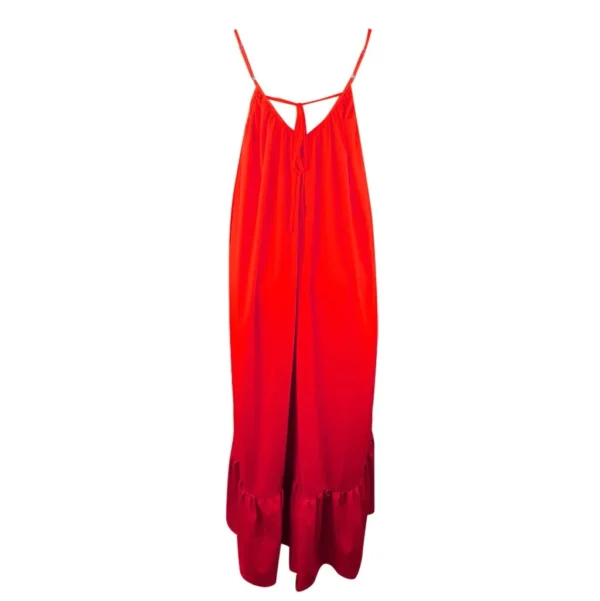 Spring Dress For Women Sexy Solid Strap Dress Pocket Loose Backless Big Swing Dresses Holiday Dresses For Women Wedding Guest - Image 13
